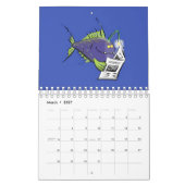 Calendrier Illustration animalière (Mar 2027)