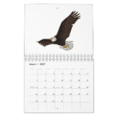 Calendrier Illustration animalière (Mar 2027)