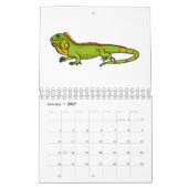 Calendrier Illustration animalière (Jan 2027)