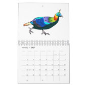 Calendrier Illustration animalière (Jan 2027)