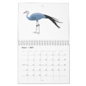 Calendrier Illustration animalière (Mar 2027)