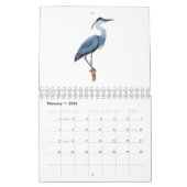 Calendrier Illustration animalière (Feb 2026)