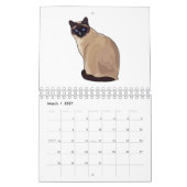 Calendrier Illustration animalière (Mar 2027)