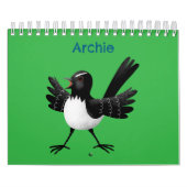 Calendrier Illustration animalière (Protection)