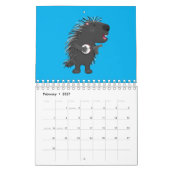 Calendrier Illustration animalière (Feb 2027)