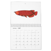 Calendrier Illustration animalière (Jan 2027)