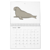 Calendrier Illustration animalière (Jan 2027)