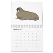 Calendrier Illustration animalière (Feb 2027)