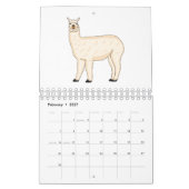 Calendrier Illustration animalière (Feb 2027)