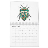 Calendrier Illustration animalière (Feb 2027)