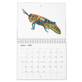 Calendrier Illustration animalière (Mar 2027)