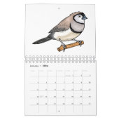 Calendrier Illustration animalière (Jan 2026)