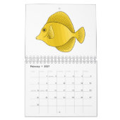 Calendrier Illustration animalière (Feb 2027)