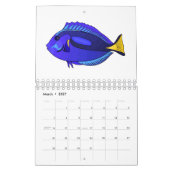 Calendrier Illustration animalière (Mar 2027)