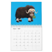 Calendrier Illustration animalière (Mar 2027)