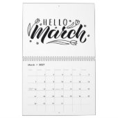 Calendrier Illustration avec une citation au sujet d'Oreo (Mar 2027)