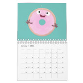 Calendrier Illustration de dessin alimentaire (Jan 2026)