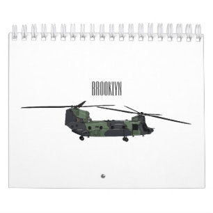 Calendrier Illustration de dessin sur les transports