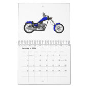 Calendrier Illustration de dessin sur les transports (Feb 2026)