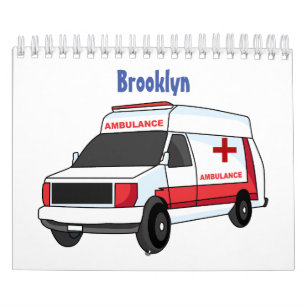 Calendrier Illustration de dessin sur les transports