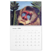 Calendrier Illustration de Henri Rousseau (Jan 2026)