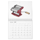 Calendrier Illustration de l'appareil domestique (Jan 2027)