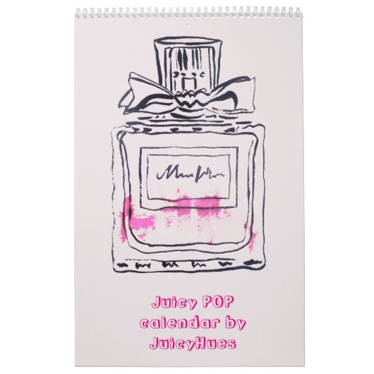 Calendrier Illustration de l'aquarelle POP Pop Art (Protection)