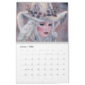 Calendrier Illustration de sorcière par Renee L. Lavoie (Jan 2026)