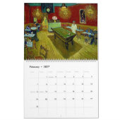 Calendrier Illustration de Vincent van Gogh (Feb 2027)