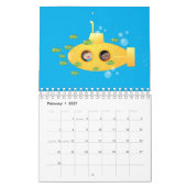 Calendrier Illustration des machines et du transport (Feb 2027)