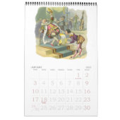 Calendrier Illustration vintage Mère Goose Nursery Rhymes (Jan 2027)
