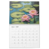 Calendrier Illustrations de beau jardin (Mar 2027)