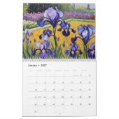 Calendrier Illustrations de beau jardin (Jan 2027)
