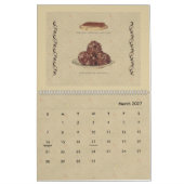 Calendrier Illustrations de chocolats et bonbons (Mar 2027)