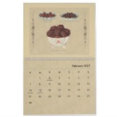Calendrier Illustrations de chocolats et bonbons (Feb 2027)