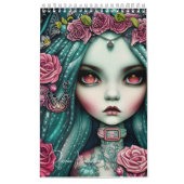 Calendrier Illustrations de filles gothiques Ricaso (Protection)