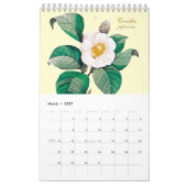 Calendrier Illustrations de fleurs botaniques élégantes de st (Mar 2027)