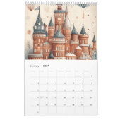 Calendrier Illustrations des villes du monde (Jan 2027)