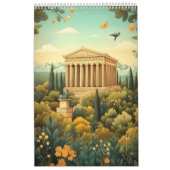 Calendrier Illustrations des villes du monde (Protection)