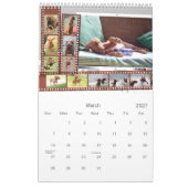 Calendrier illustré Vizsla (Mar 2027)