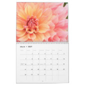 Calendrier Image colorée de la Dahlia 2021 (Mar 2027)