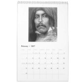 Calendrier Images choisies d'Edouard S. Curtis 2012 (Feb 2027)