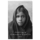 Calendrier Images choisies d'Edouard S. Curtis 2012 (Protection)