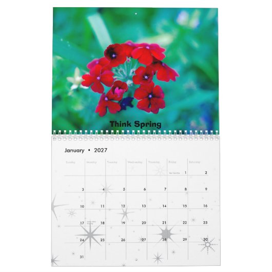 Calendrier Images d'Amérique (Jan 2027)