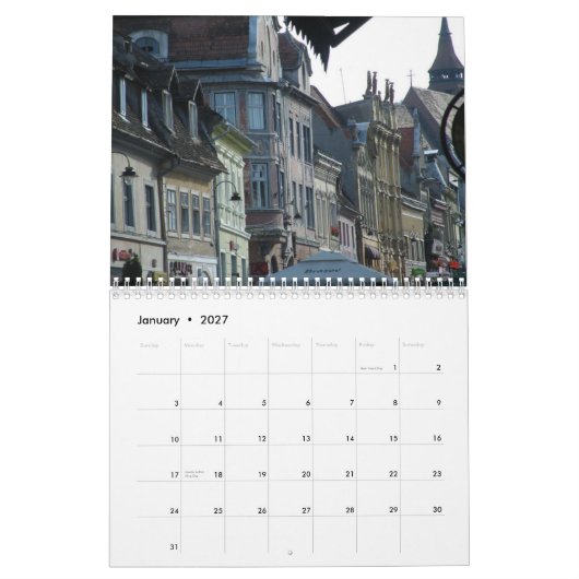 Calendrier Images de Brasov 2012 (Jan 2027)