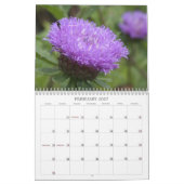 Calendrier Images de fleur (Feb 2027)