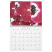 Calendrier Images de fleur (Mar 2026)