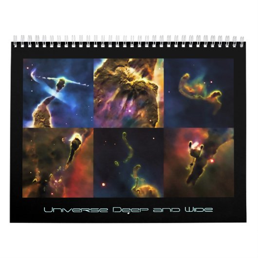 Calendrier Images de notre univers, Beauté de l'espace extra- (Protection)