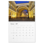 Calendrier images esthétiques de l'architecture de Saint-Péte (Feb 2027)