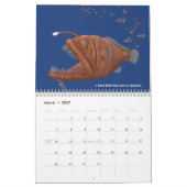 Calendrier Images et texte de pêche sur chaque page (Mar 2027)